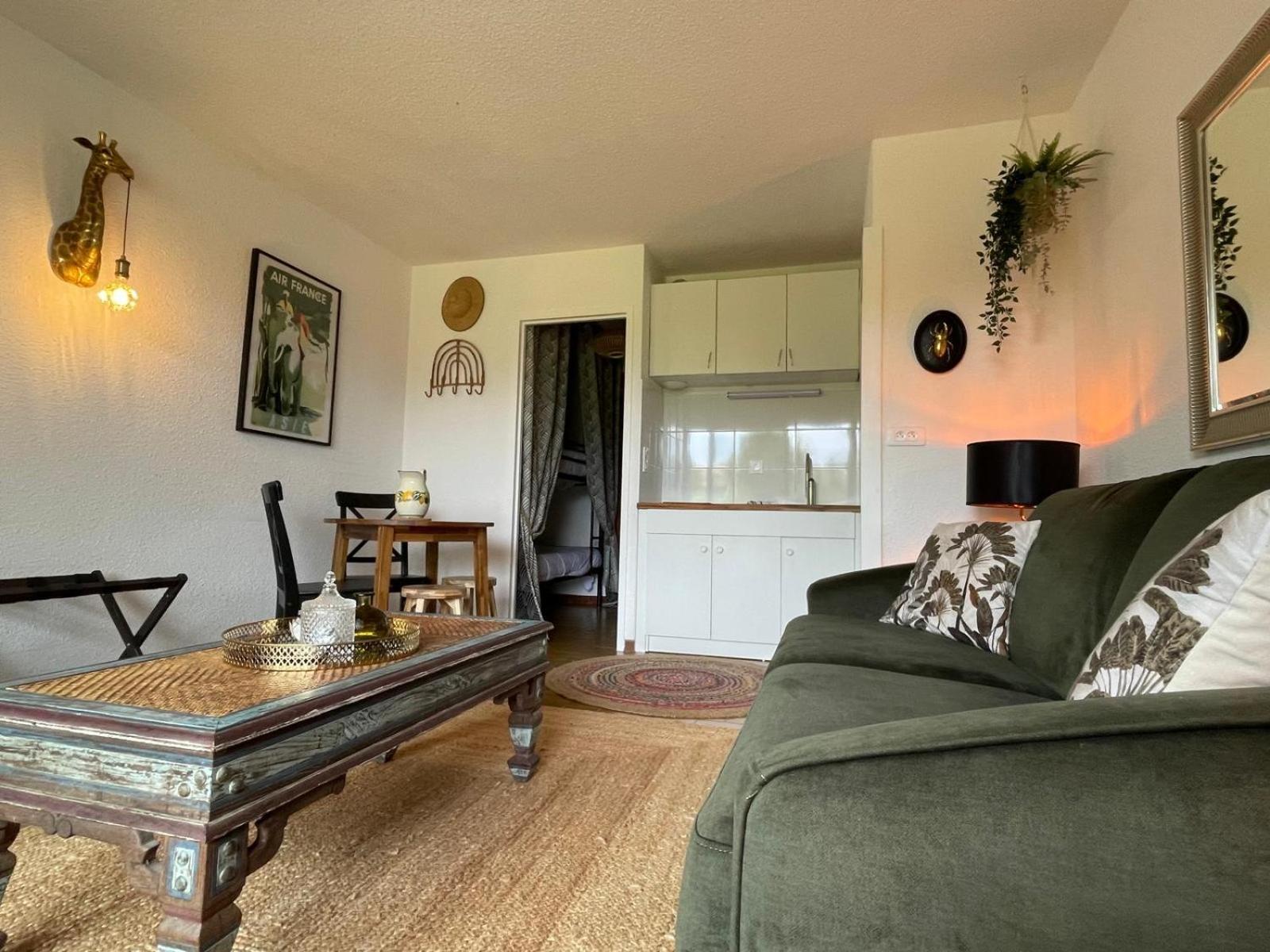 Studio Plage De Capbreton Avec Terrasse Bilik gambar